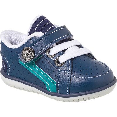 Sapato Bebê Masculino Klin Cravinho Casual Furinhos
