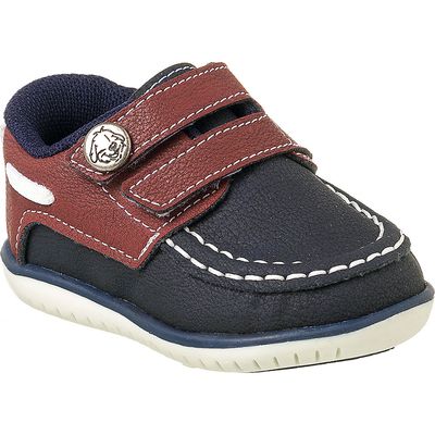 Mocassim Bebê Klin Cravinho Casual Dockside Marinho/vermelho