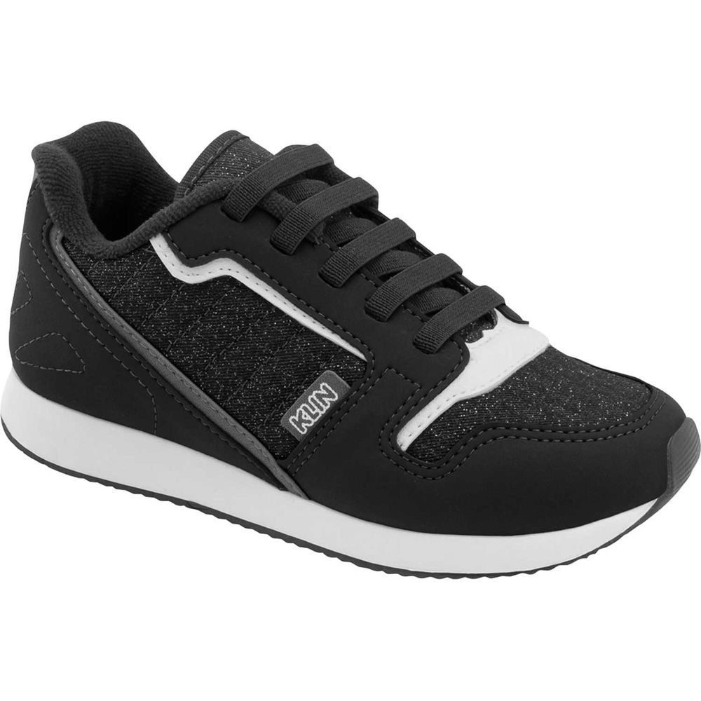 tenis klin infantil preto